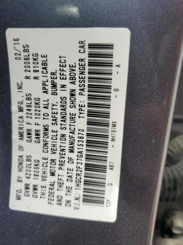 2016 HONDA ACCORD LX - 1HGCR2F37GA153870