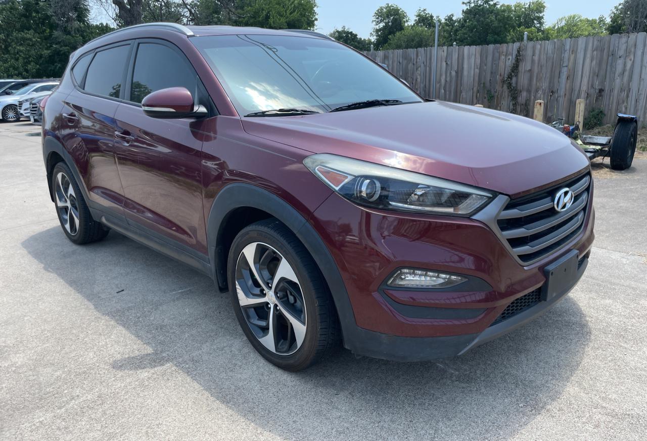 2016 Hyundai Tucson Limited vin: KM8J33A27GU095782