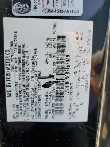 2008 Ford Mustang VIN: 1ZVHT80N085167068 Lot: 62642334