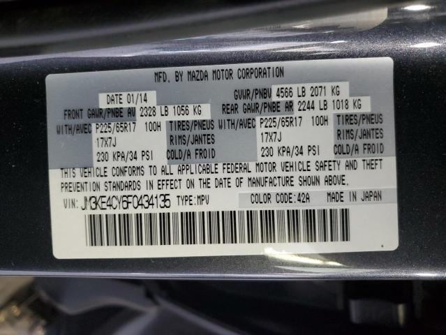 VIN JM3KE4CY6F0434135 2015 Mazda CX-5, Touring no.13