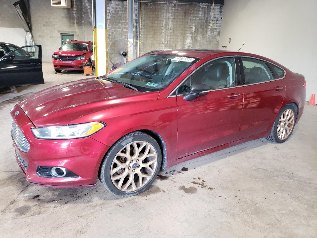 3FA6P0K9XDR211073 2013 Ford Fusion Titanium