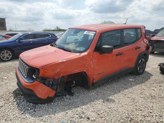 Vin: zaccjbat3fpc23361, lot: 62801114, jeep renegade sport 20151