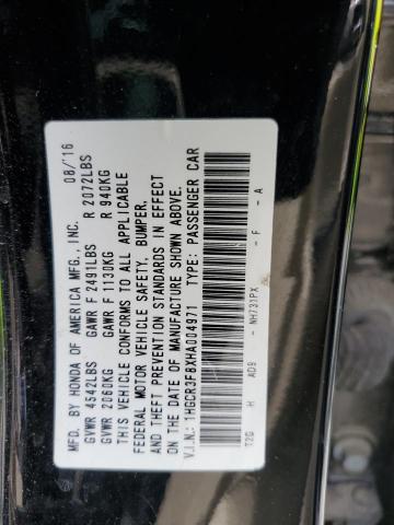 2017 HONDA ACCORD EXL - 1HGCR3F8XHA004971