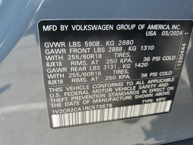 2024 VOLKSWAGEN ATLAS PEAK 1V2CR2CA1RC573678