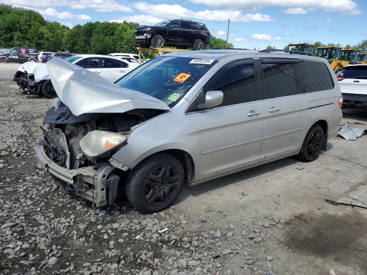 5FNRL38896B031610 2006 Honda Odyssey Touring