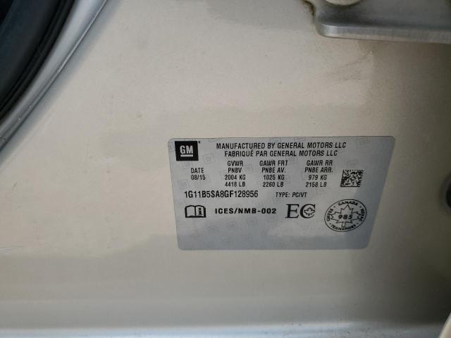2016 CHEVROLET MALIBU LIM - 1G11B5SA8GF128956