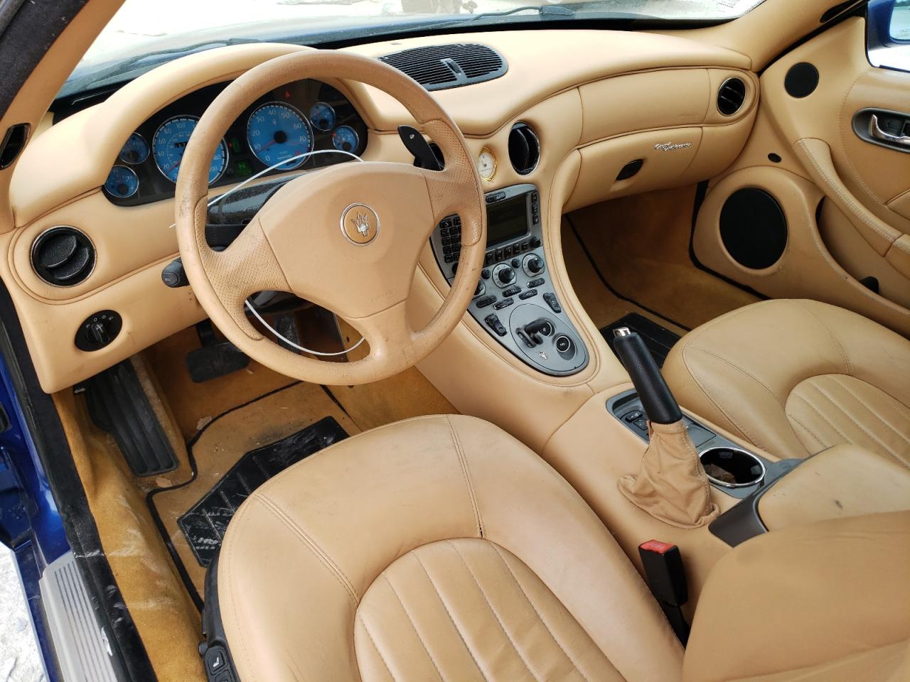 zambc38a650016883 ZAMBC38A650016883 2005 Maserati Coupe Gt
