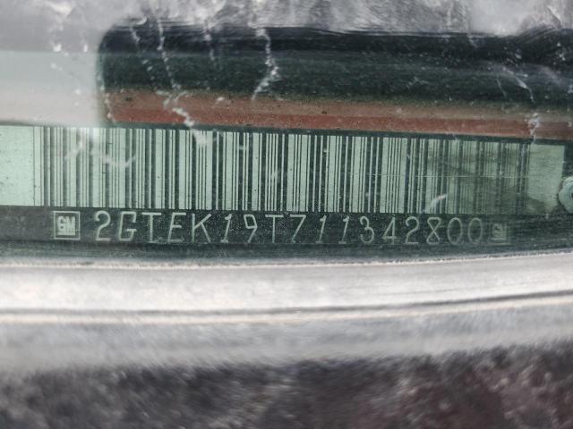 2001 GMC New Sierra K1500 VIN: 2GTEK19T711342800 Lot: 48026794