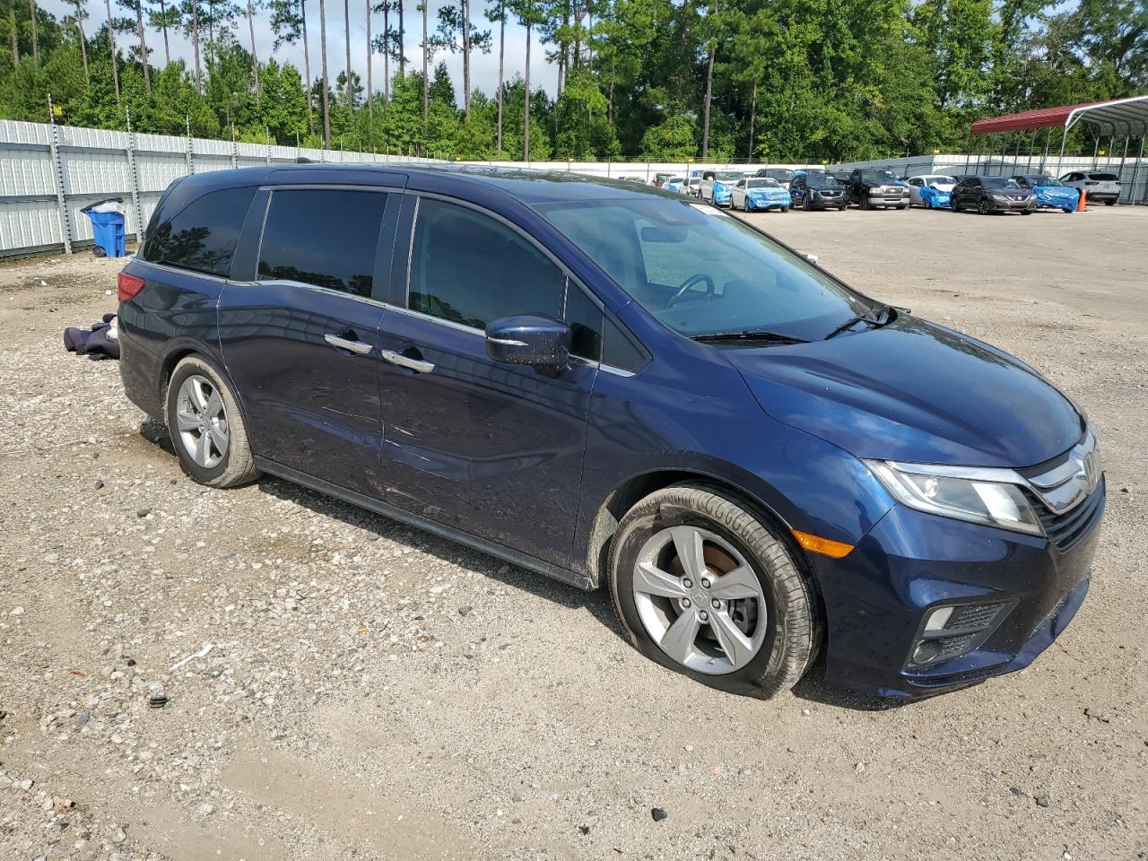 Lot #2936207199 2020 HONDA ODYSSEY EX