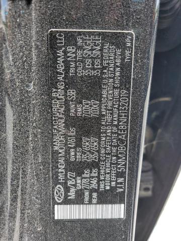 2022 Hyundai Tucson Sel VIN: 5NMJBCAE8NH132019 Lot: 61652274