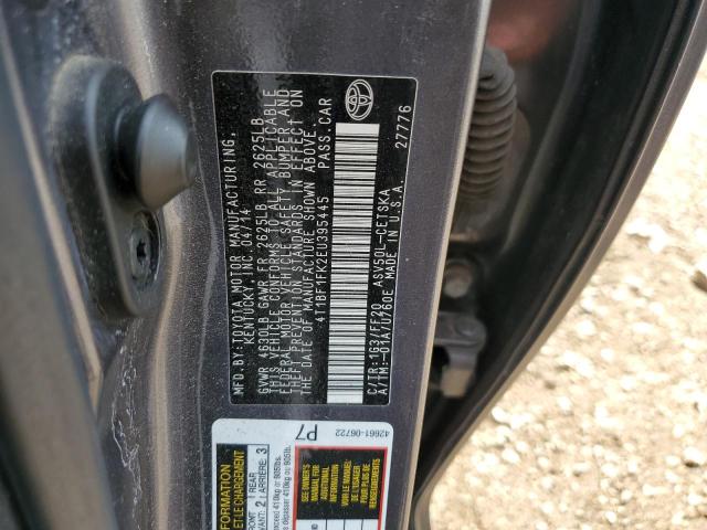 VIN 4T1BF1FK2EU395445 2014 Toyota Camry, L no.12