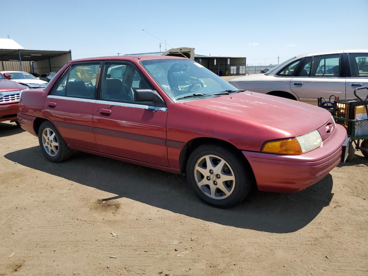 Lot #2671942643 1995 FORD ESCORT LX