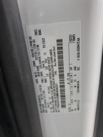 2021 Ford Transit T-350 VIN: 1FBAX2C8XMKA64221 Lot: 61509274
