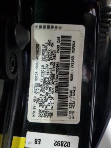 2010 Toyota Corolla Base VIN: 1NXBU4EEXAZ303981 Lot: 62882534