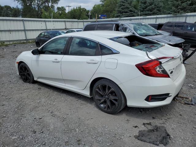 HONDA CIVIC SPOR 2019 white  gas 2HGFC2F8XKH523343 photo #3