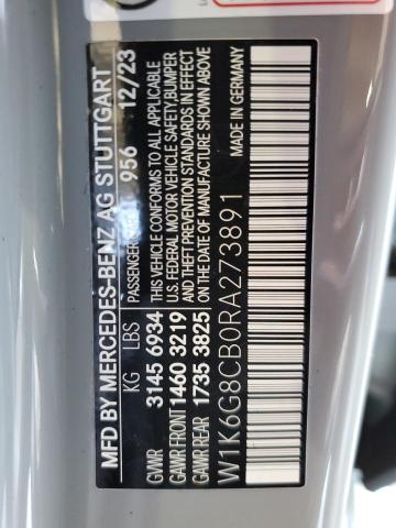 2024 MERCEDES-BENZ S-CLASS S5 - W1K6G8CB0RA273891