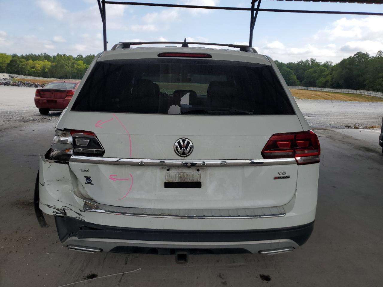 1V2LR2CAXJC588992 2018 Volkswagen Atlas Se