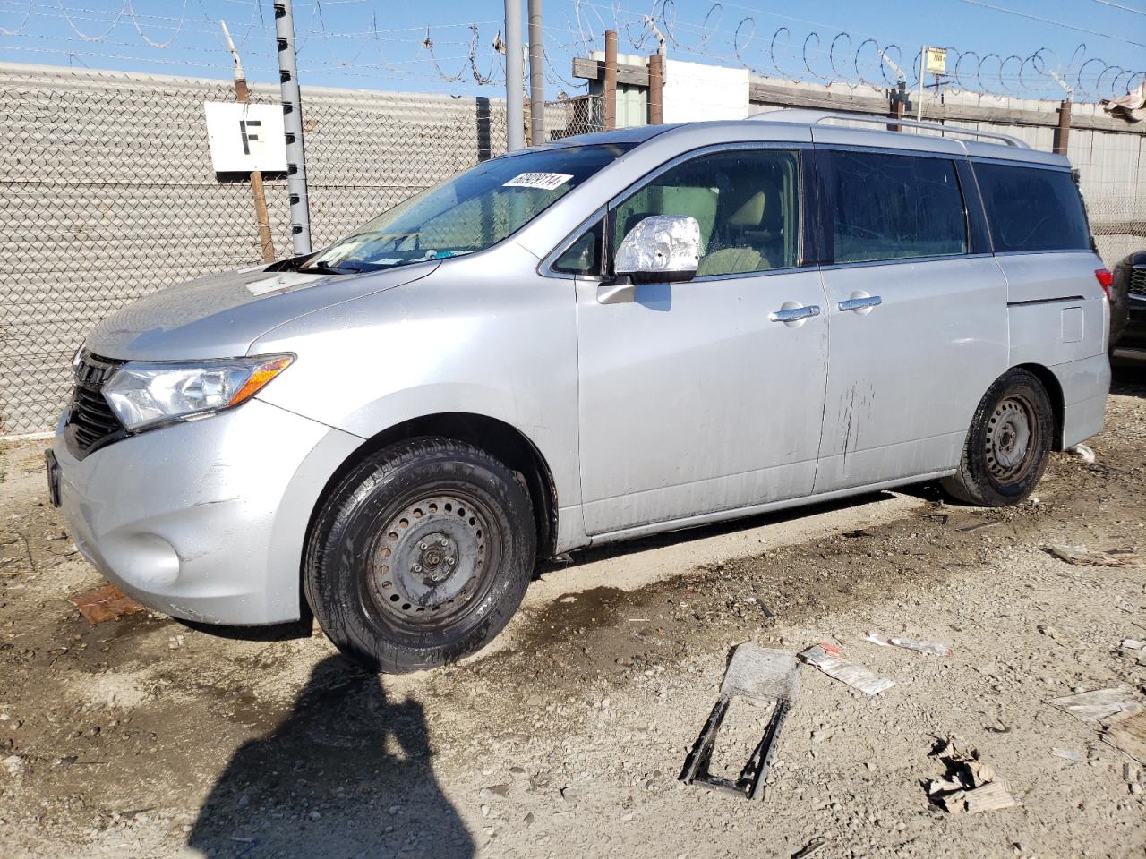 2013 Nissan Quest S vin: JN8AE2KPXD9065102