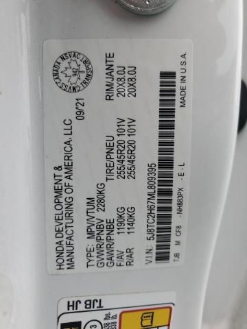 2021 ACURA RDX A-SPEC - 5J8TC2H67ML809395