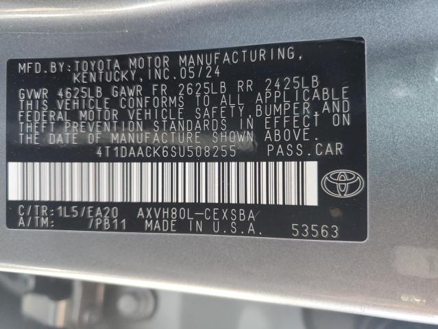 2025 TOYOTA CAMRY- SE 4T1DAACK6SU508255