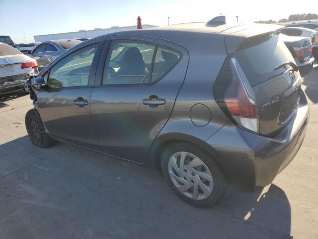 TOYOTA PRIUS C 2015 gray  hybrid engine JTDKDTB37F1579934 photo #3