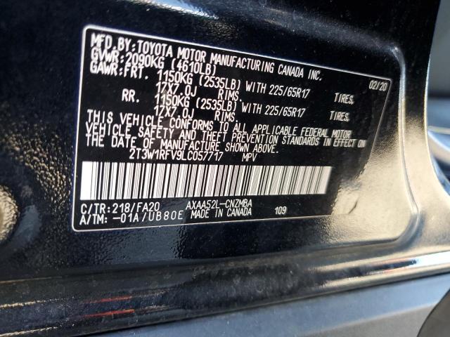 VIN 2T3W1RFV9LC057717 2020 Toyota RAV4, Xle no.13