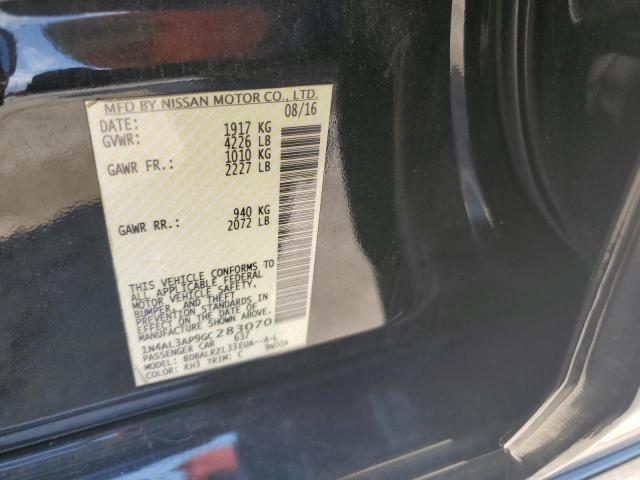 2016 NISSAN ALTIMA 2.5 - 1N4AL3AP9GC283070