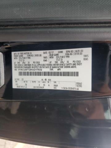 2017 FORD ESCAPE S - 1FMCU0F72HUD17932