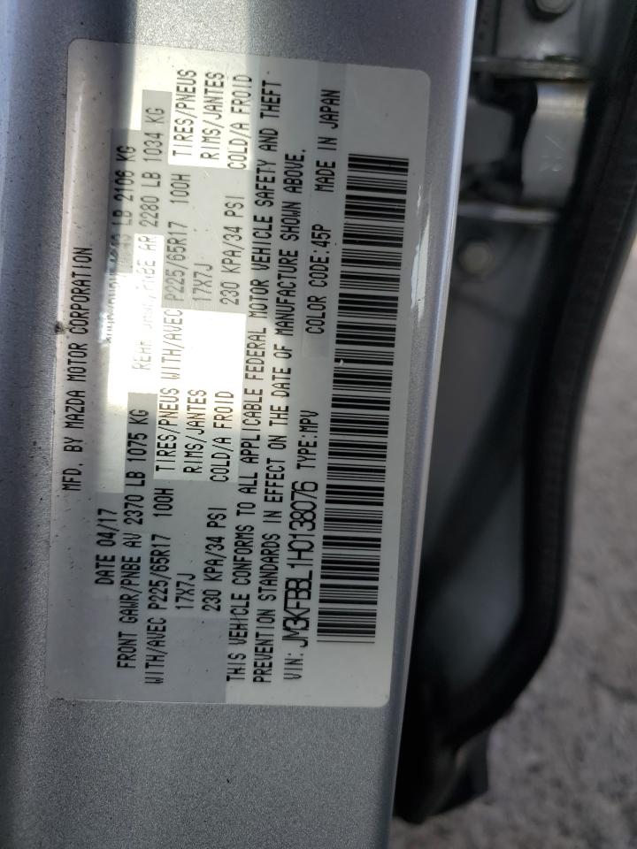 JM3KFBBL1H0138076 2017 Mazda Cx-5 Sport