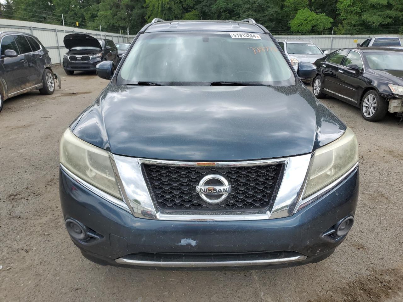 2014 Nissan Pathfinder S vin: 5N1AR2MN3EC728778