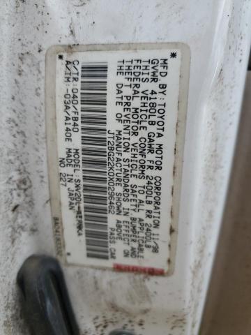 1999 Toyota Camry Le VIN: JT2BG22K0X0296462 Lot: 61924474