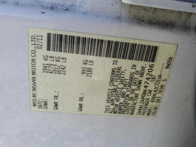 1N4AL2AP0BN474206 2011 Nissan Altima Base