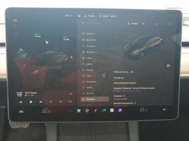 2023 Tesla Model 3 VIN: 5YJ3E1EA3PF456737 Lot: 61493654