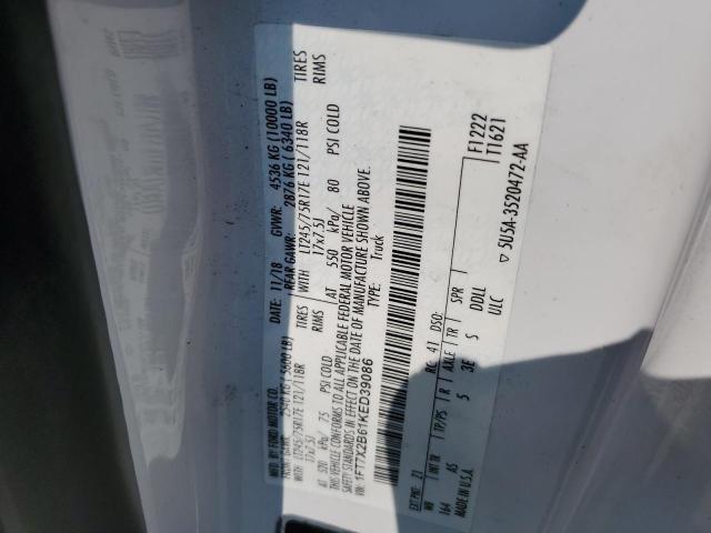 2019 FORD F250 SUPER - 1FT7X2B61KED39086