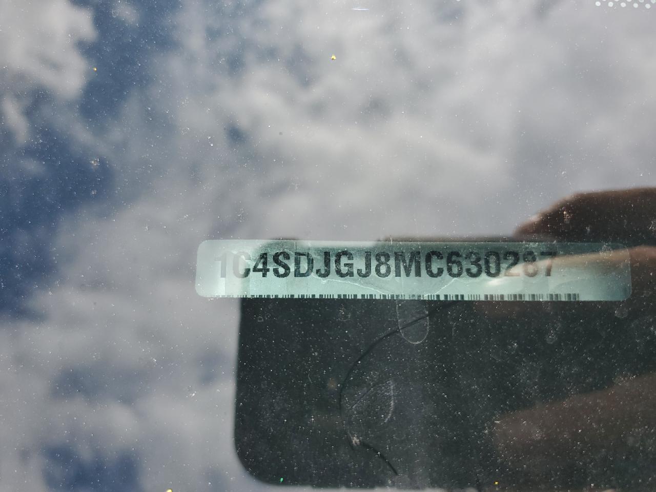 1C4SDJGJ8MC630287 2021 Dodge Durango Srt 392