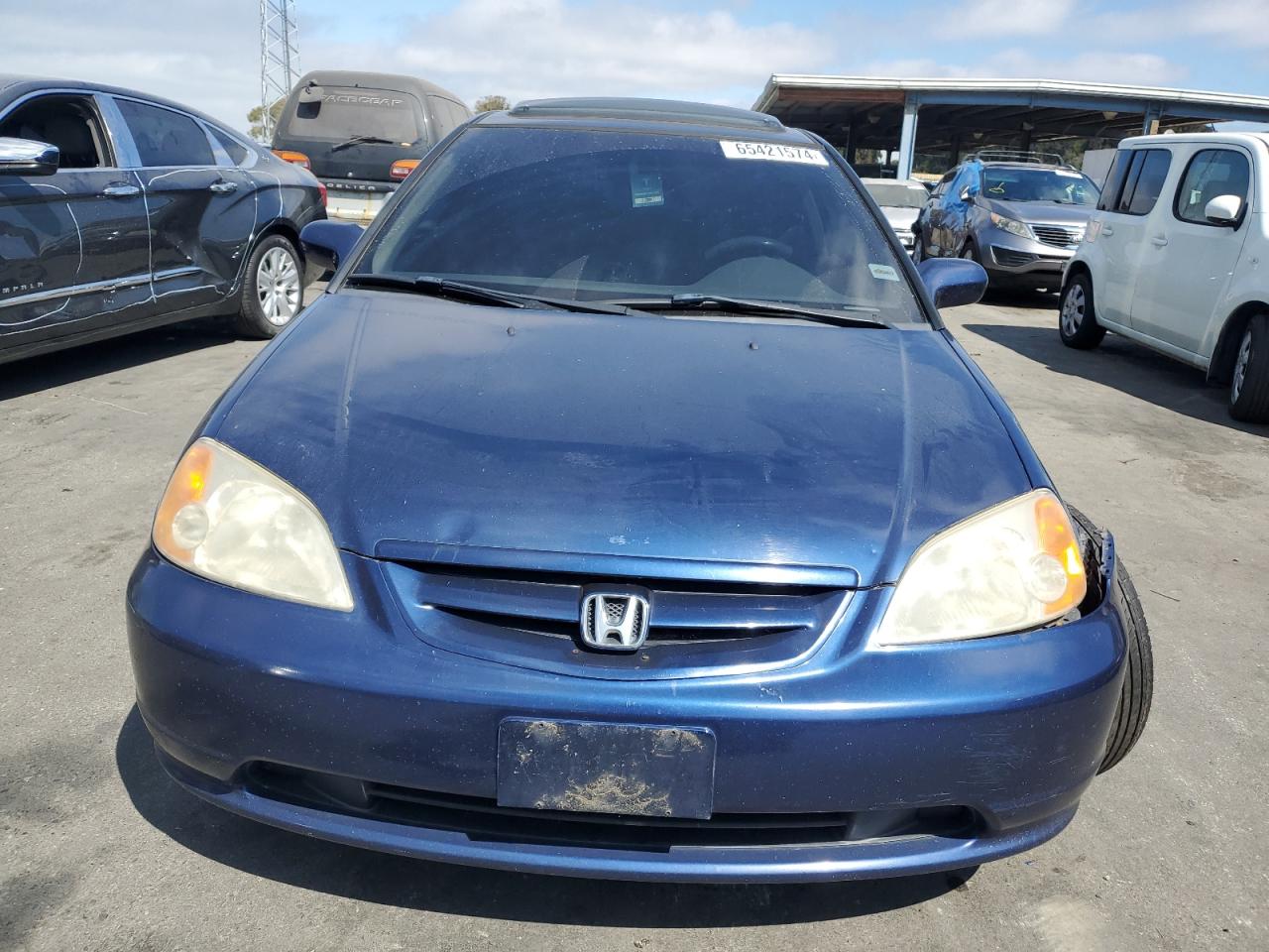 Lot #3029750250 2001 HONDA CIVIC SI