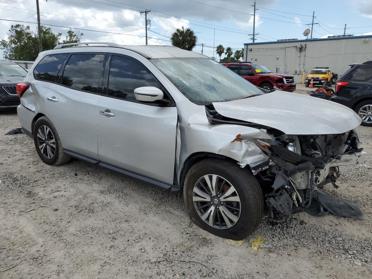 2019 Nissan Pathfinder S vin: 5N1DR2MN6KC607459