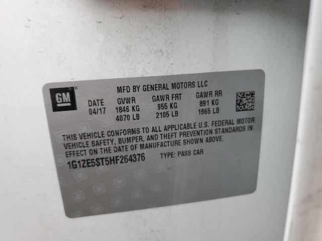 2017 CHEVROLET MALIBU LT - 1G1ZE5ST5HF264376