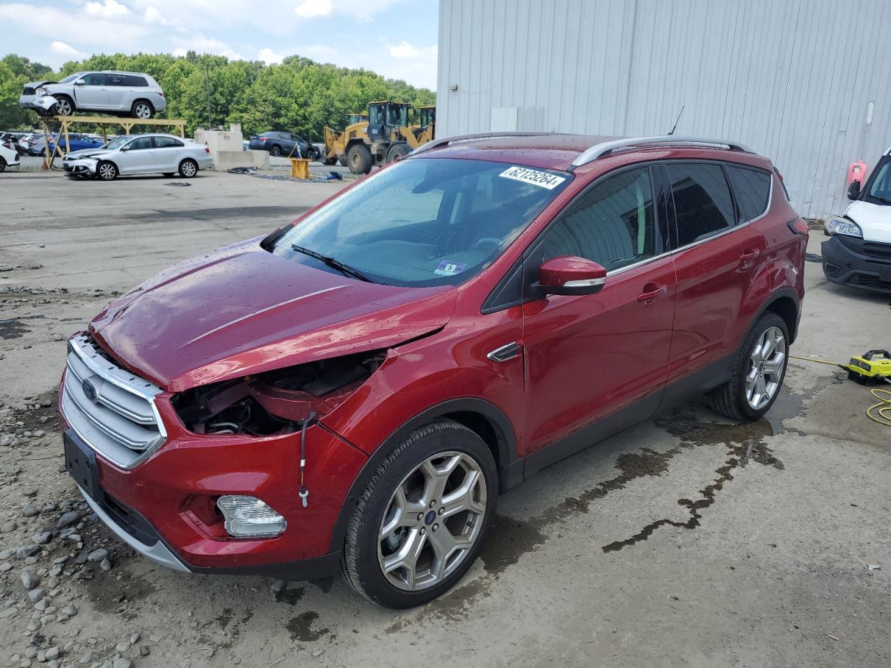 2019 Ford Escape Titanium vin: 1FMCU9J92KUA09227