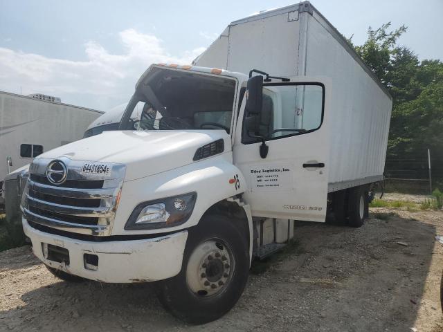 HINO 258/268 2018 white  diesel 5PVNJ8JV9J4S69247 photo #1