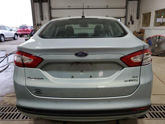 VIN 3FA6P0LU5ER306385 2014 Ford Fusion, Se Hybrid no.6