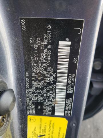 2006 Toyota Highlander Hybrid VIN: JTEEW21A360028421 Lot: 62618834