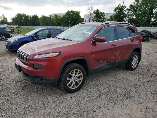 JEEP CHEROKEE L 2015 burgundy  gas 1C4PJMCBXFW654901 photo #1