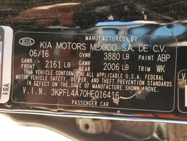 3KPFL4A70HE016416 2017 KIA FORTE - Image 12