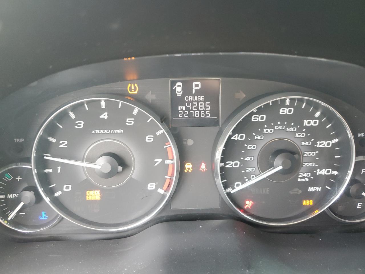 4S3BMCJ69C3018288 2012 Subaru Legacy 2.5I Limited