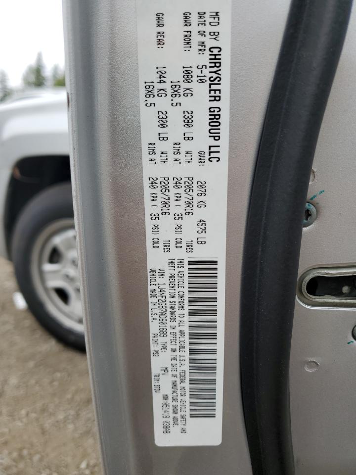 1J4NF2GB7AD601689 2010 Jeep Patriot Sport 1J4NF2GB7AD601689 2010 Jeep Patriot Sport
