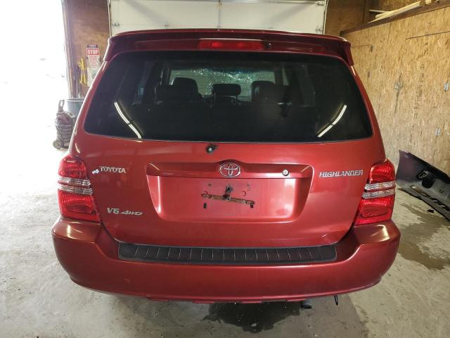 2002 Toyota Highlander Limited VIN: JTEHF21A820091005 Lot: 61192754