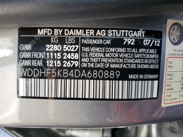 VIN WDDHF5KB4DA680889 2013 Mercedes-Benz E-Class, 350 no.12