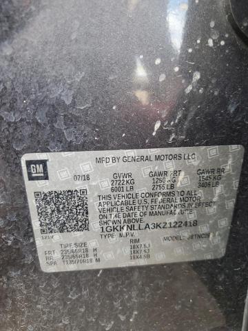 2019 GMC Acadia Sle VIN: 1GKKNLLA3KZ122418 Lot: 61703034