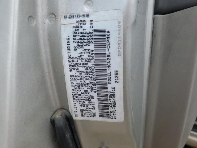 2000 Toyota Camry Le VIN: 4T1BF28K9YU113499 Lot: 62258294